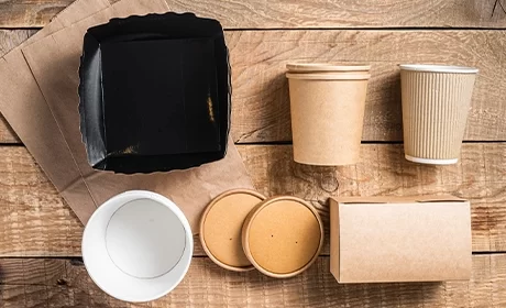 Vente &agrave; emporter et packaging